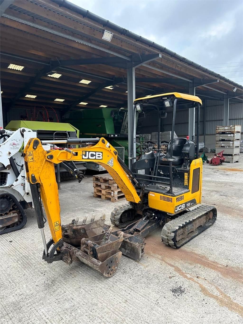 JCB 18-Z1 Lánctalpas kotrók