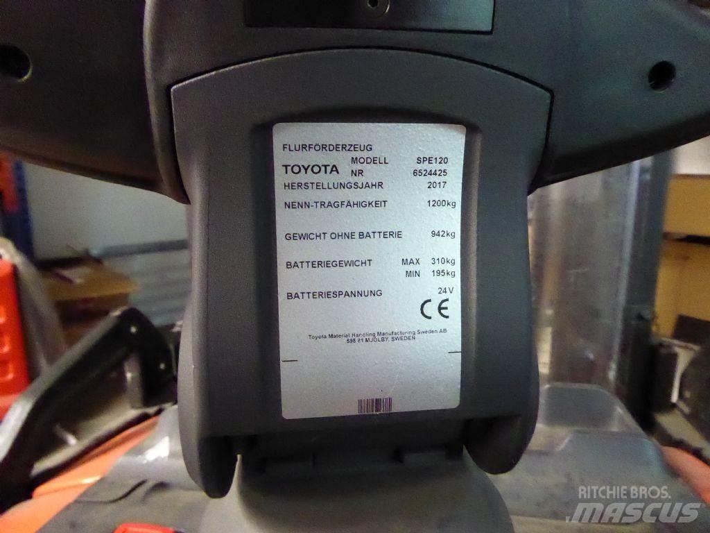 BT SPE120 Gyalogkíséretű targonca