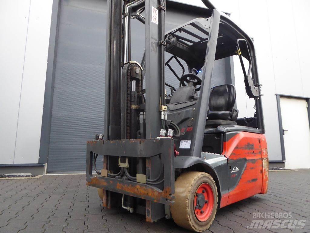 Linde E16-02 Elektromos targoncák
