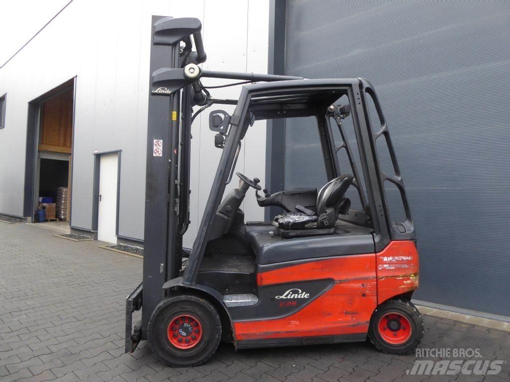 Linde E25-01 Elektromos targoncák