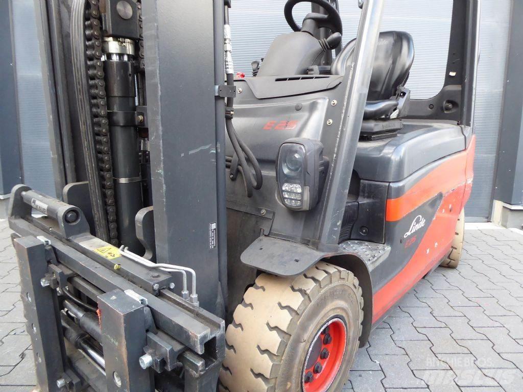 Linde E25L Elektromos targoncák
