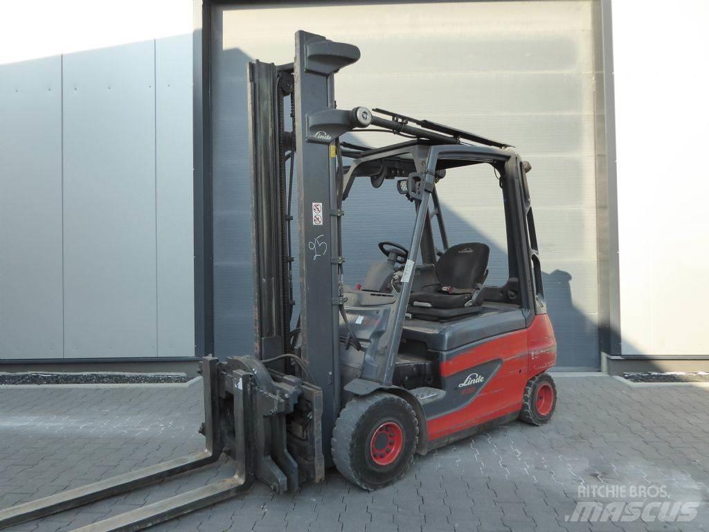 Linde E30-01 Elektromos targoncák