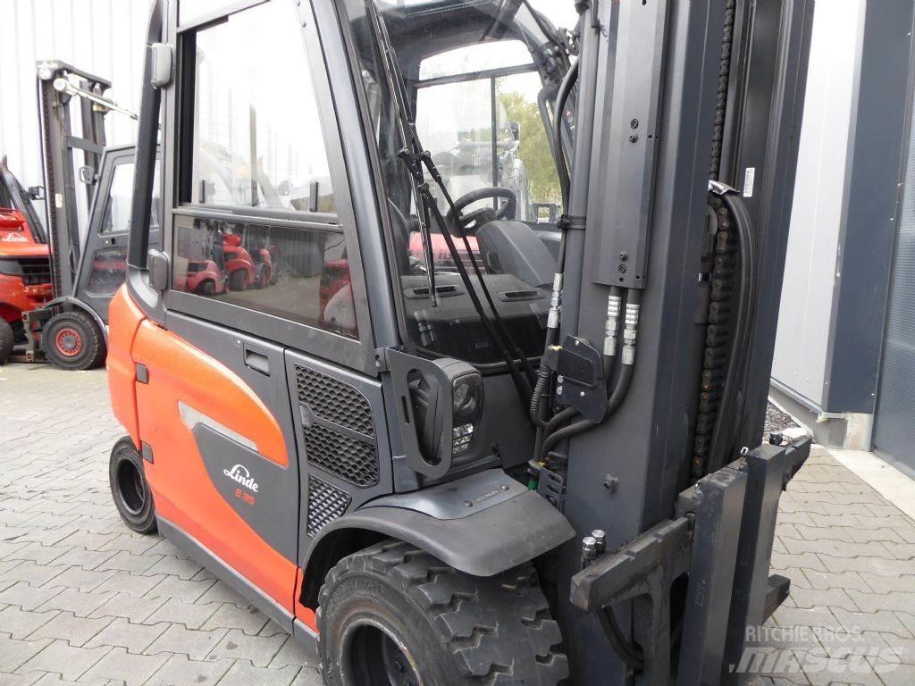 Linde E35L-01 Elektromos targoncák