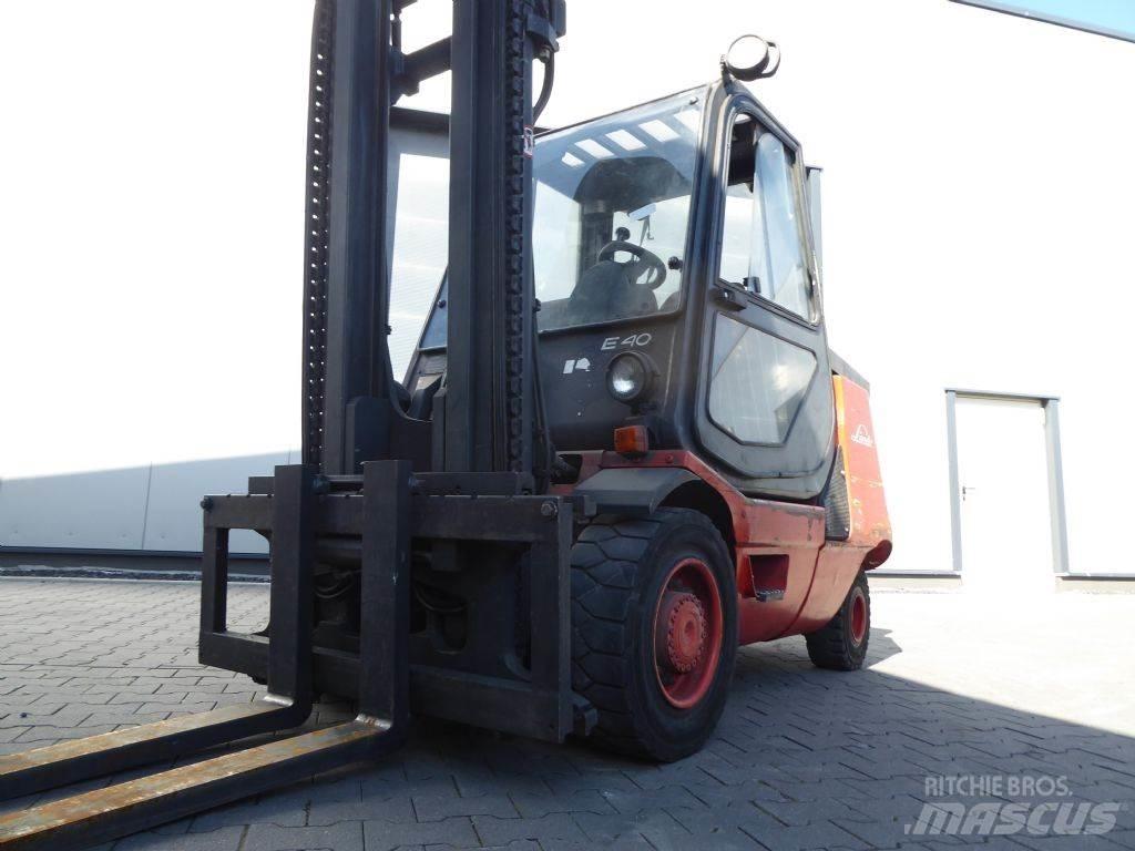 Linde E40P Elektromos targoncák