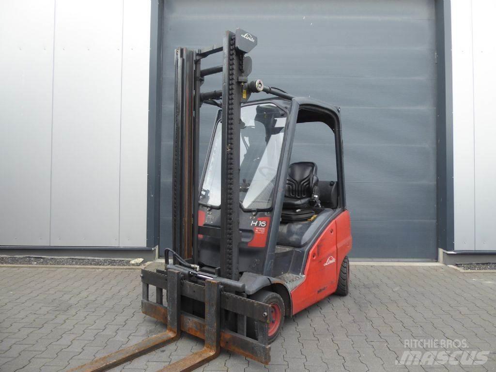 Linde H16D Dízel targoncák