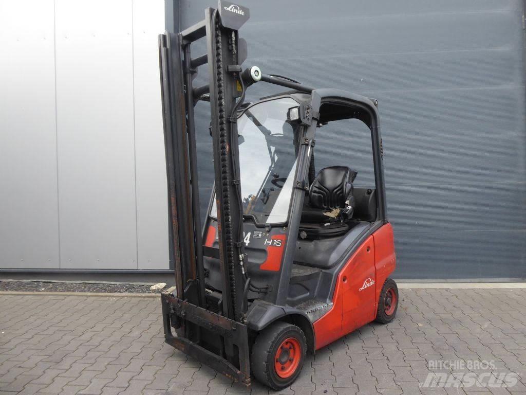 Linde H16D Dízel targoncák