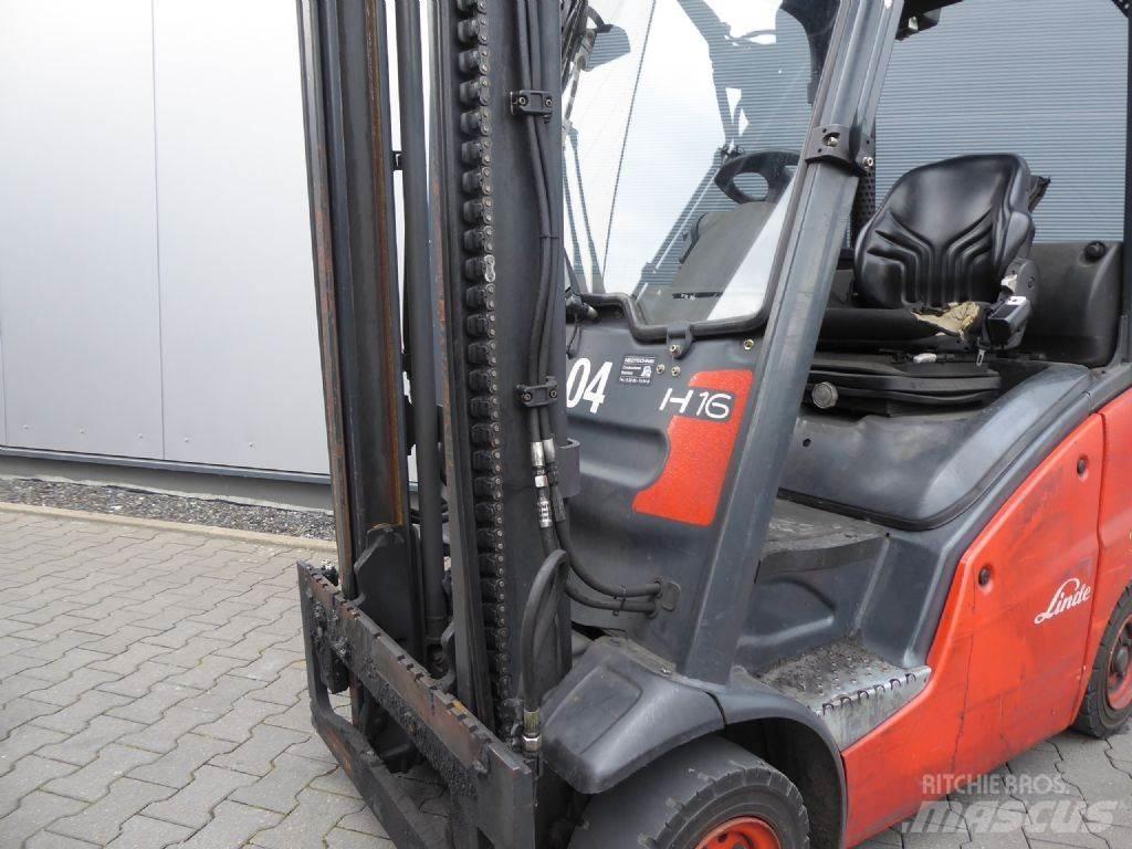 Linde H16D Dízel targoncák