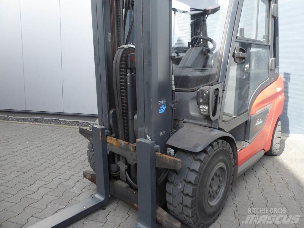 Linde H35D-01 Dízel targoncák