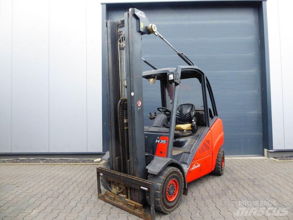 Linde H35T Gázüzemű targoncák