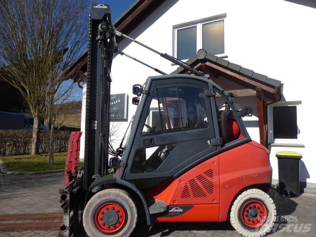 Linde H45T-02 Gázüzemű targoncák