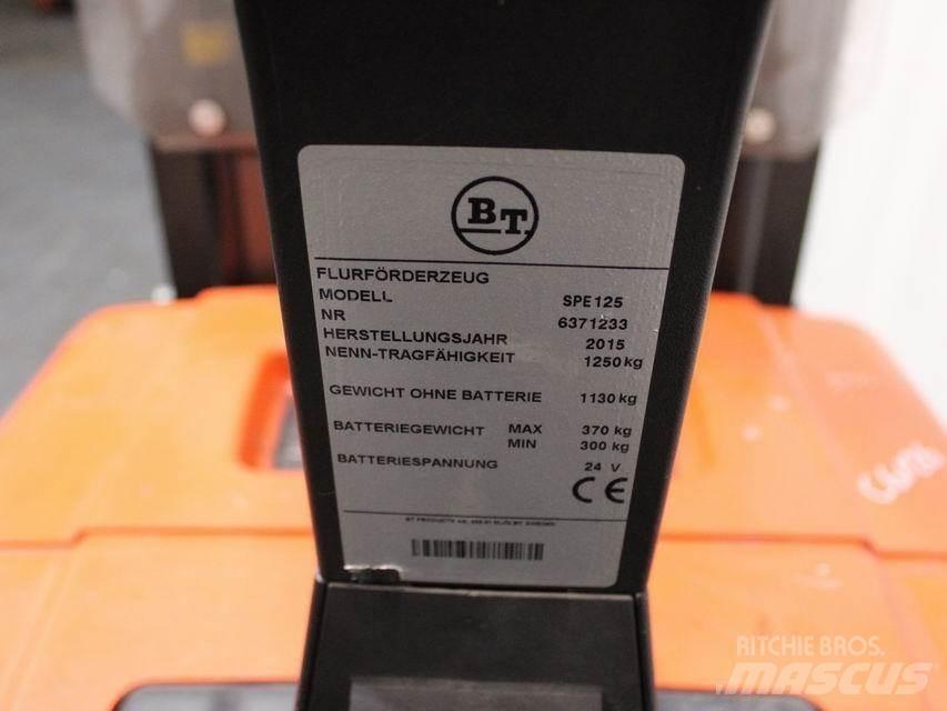BT SPE 125 Gyalogkíséretű targonca