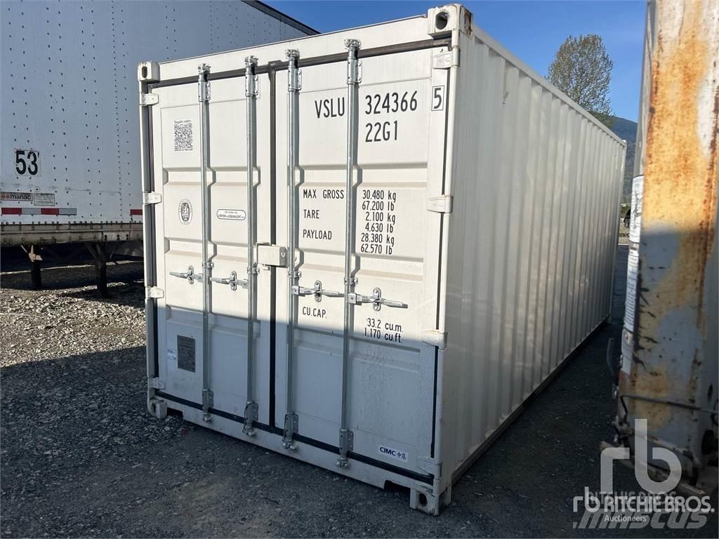  20 ft Standard Speciális konténerek