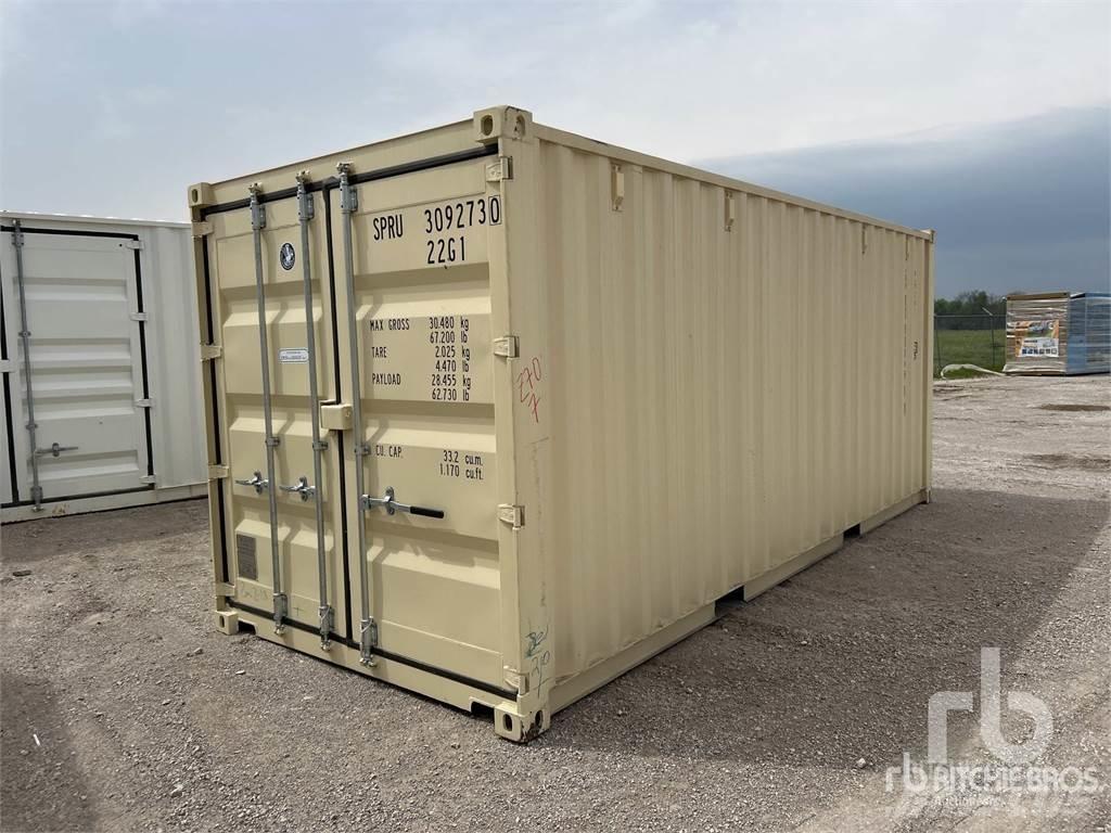 20 ft Standard Speciális konténerek