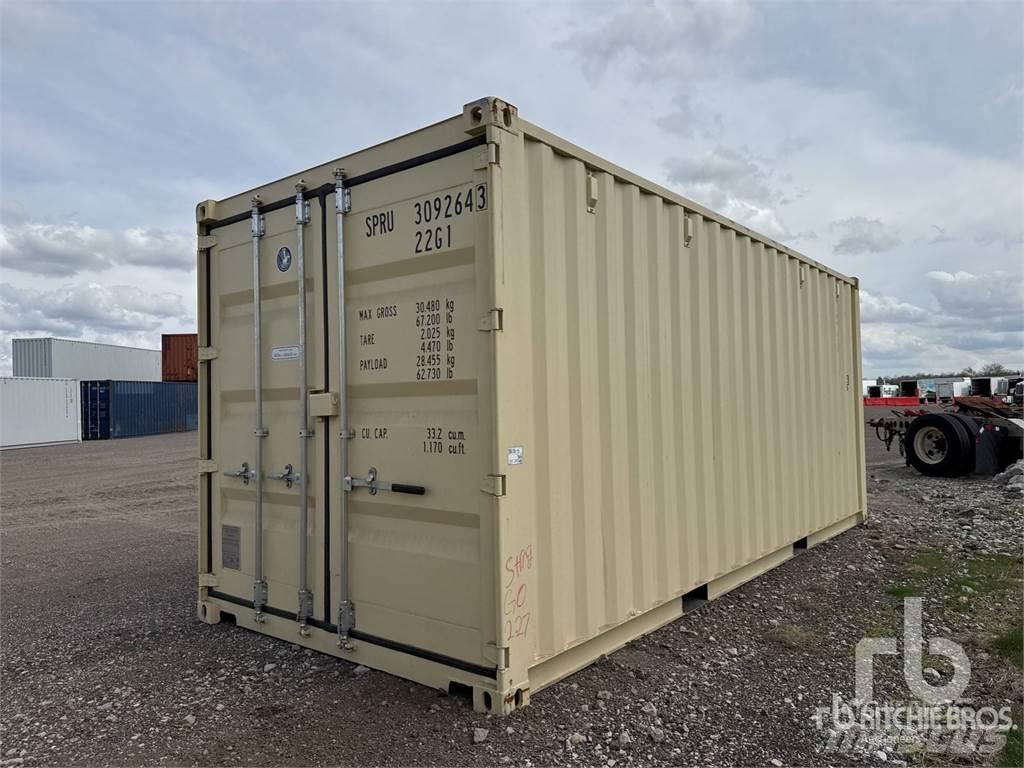  20 ft Standard Speciális konténerek