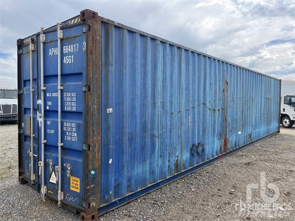  40 ft High Cube Speciális konténerek
