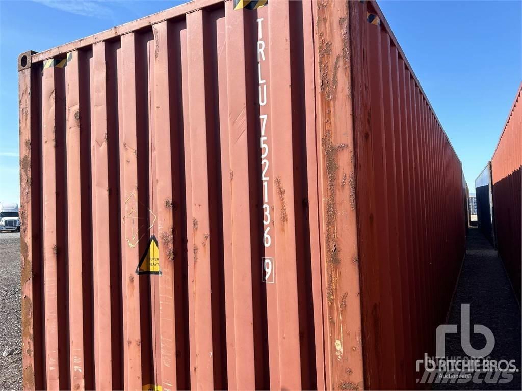  40 ft High Cube Speciális konténerek