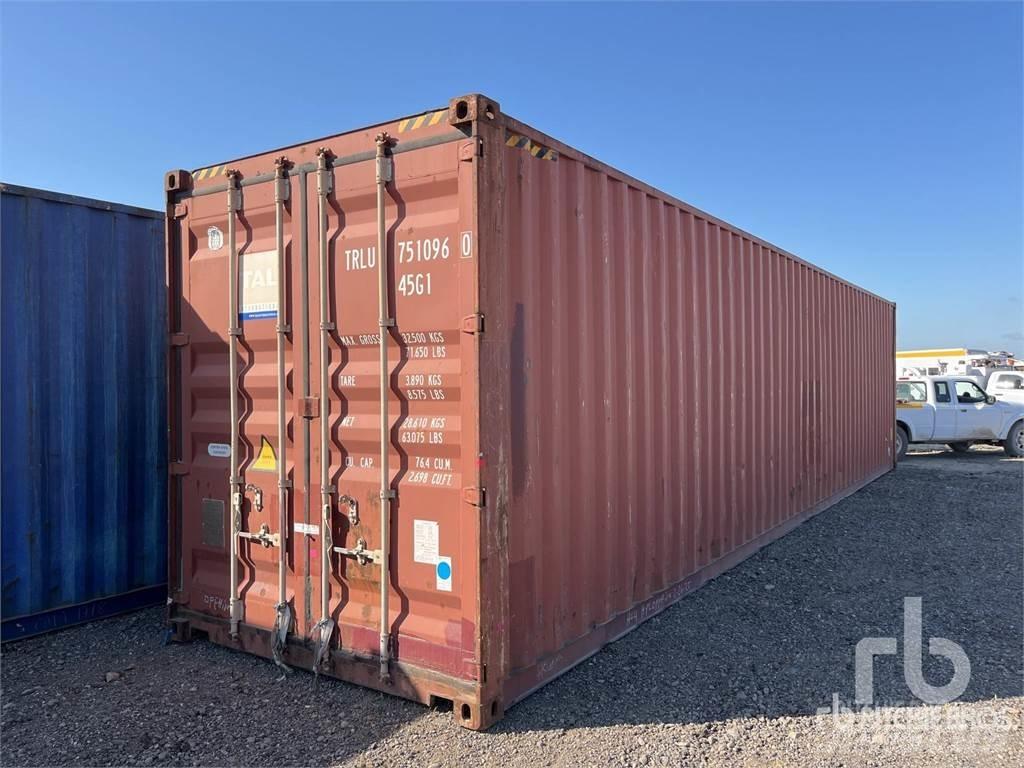  40 ft High Cube Speciális konténerek
