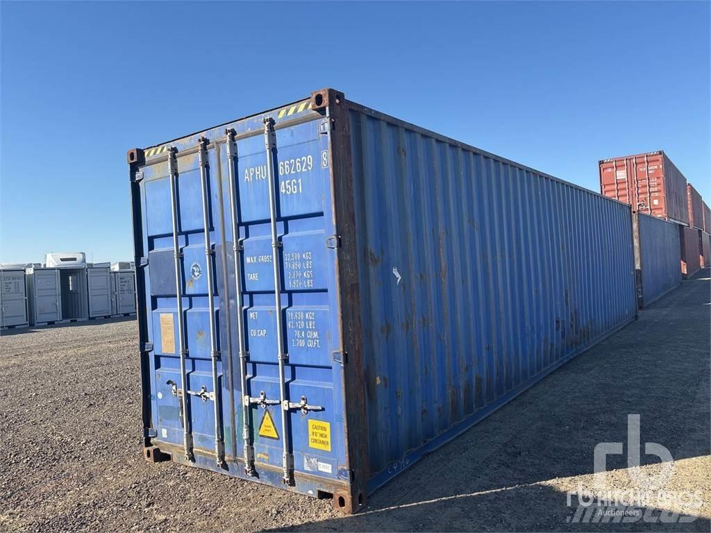  40 ft High Cube Speciális konténerek