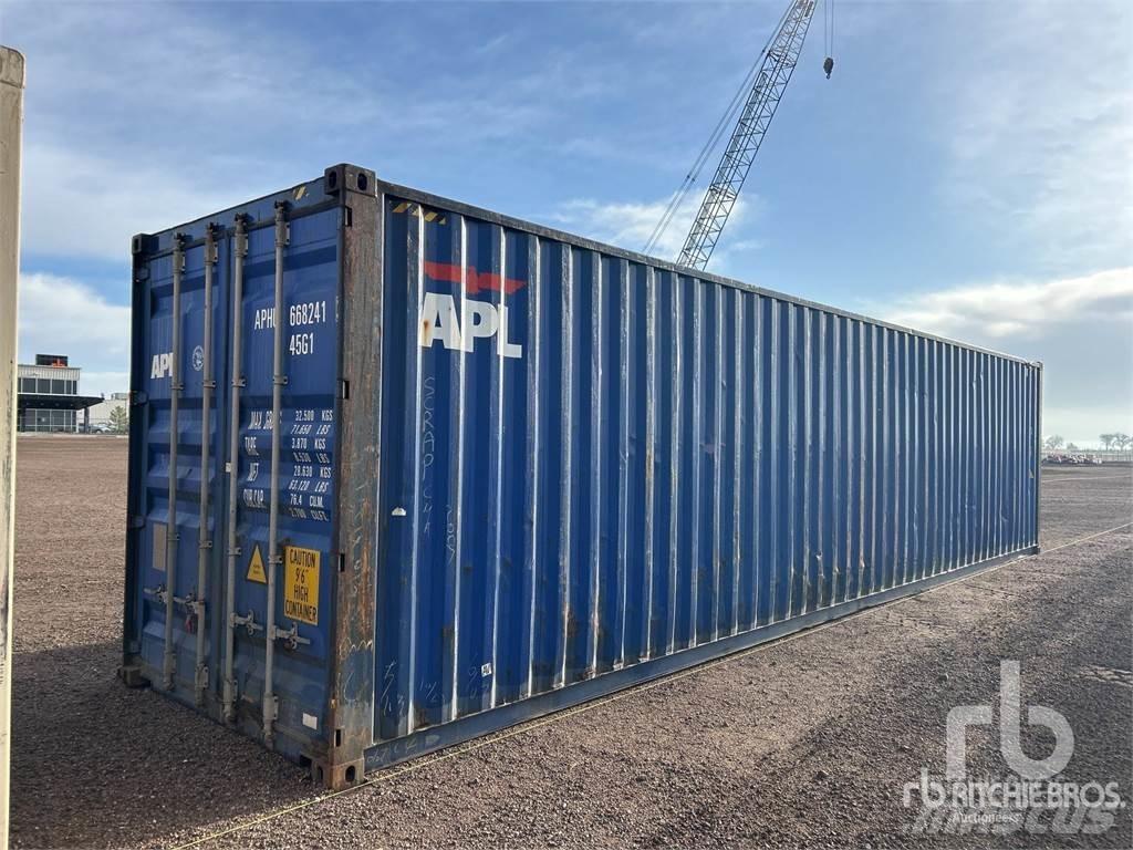 40 ft High Cube Speciális konténerek
