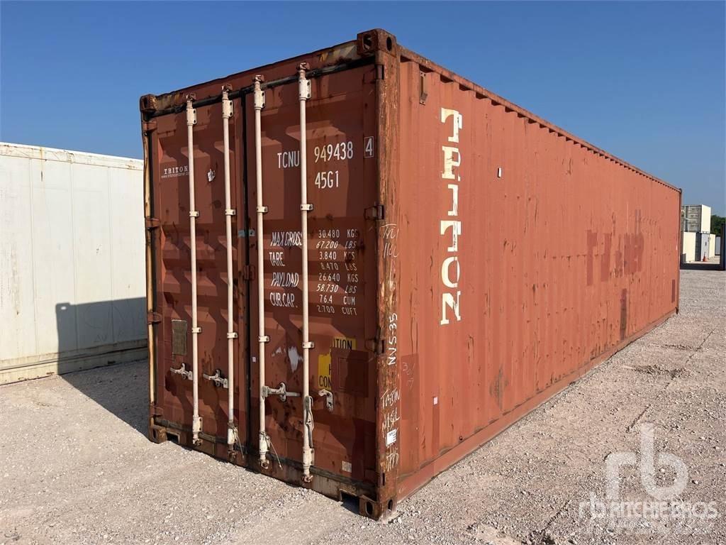 40 ft High Cube Speciális konténerek