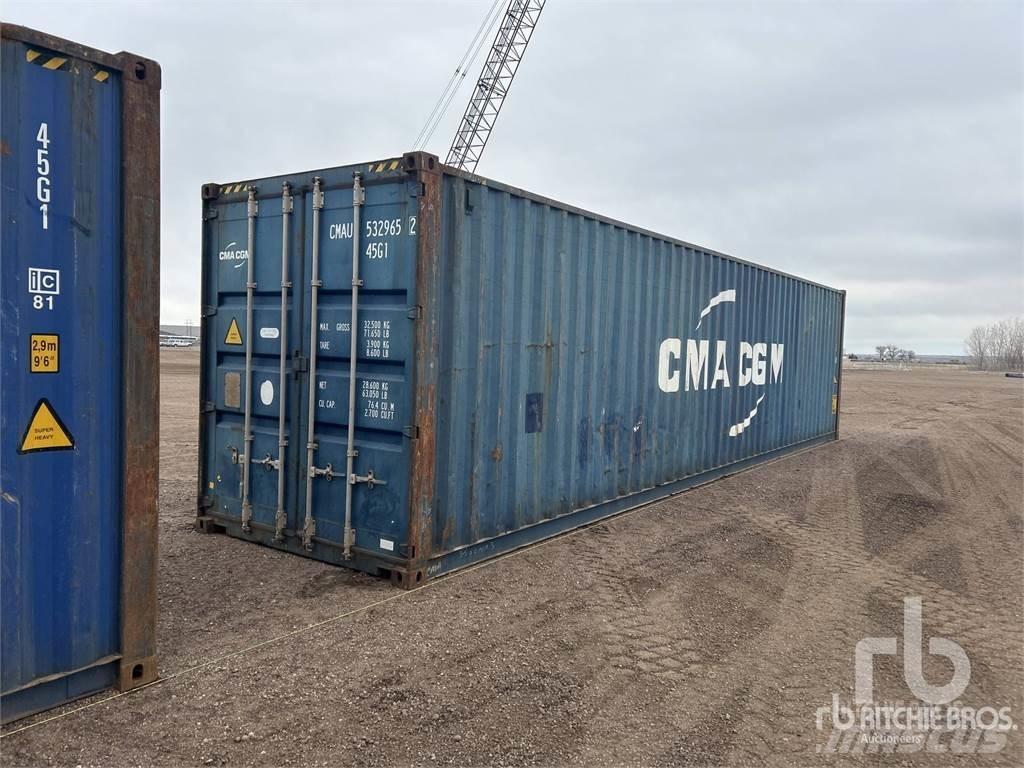  40 ft High Cube Speciális konténerek