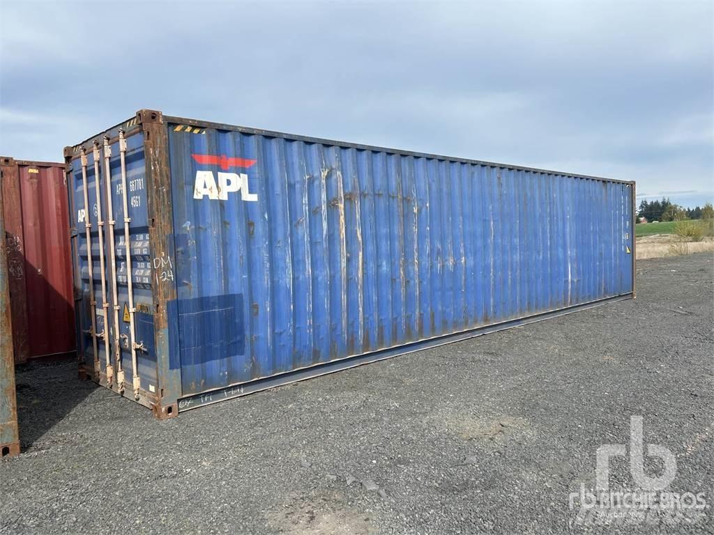  40 ft High Cube Speciális konténerek
