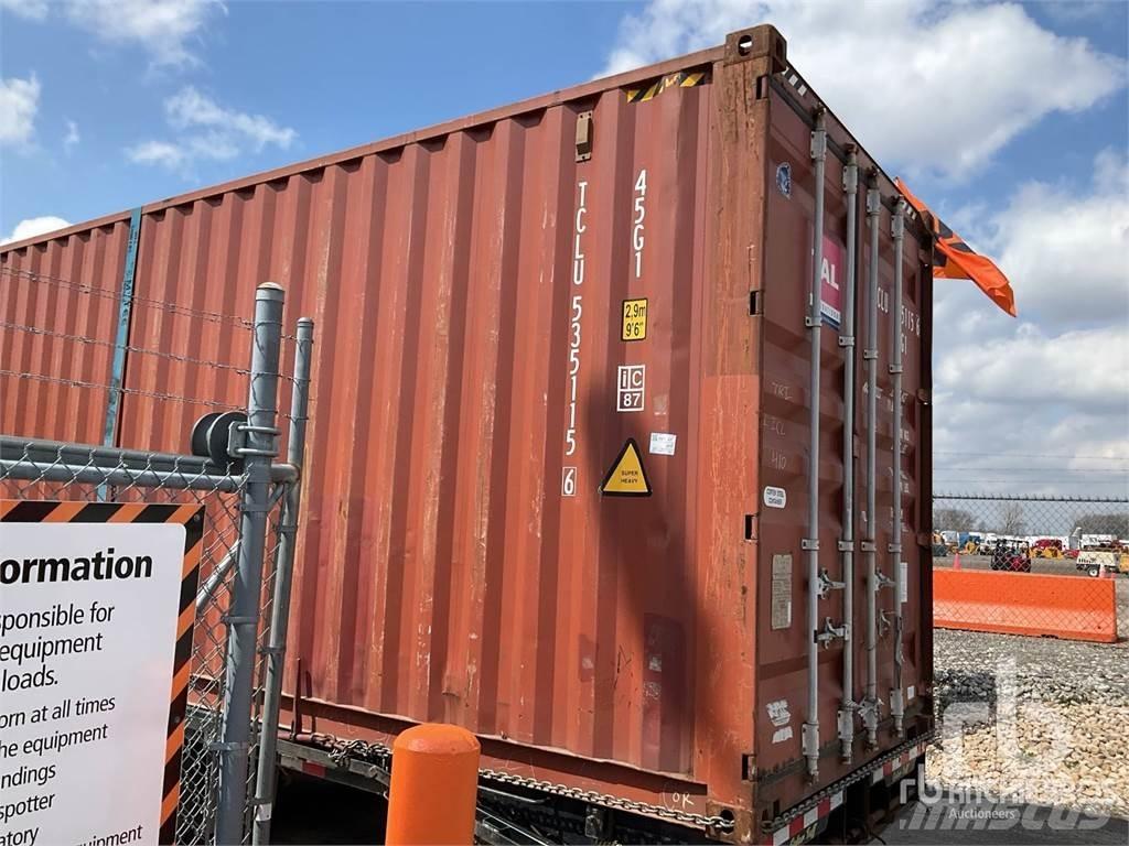  40 ft High Cube Speciális konténerek
