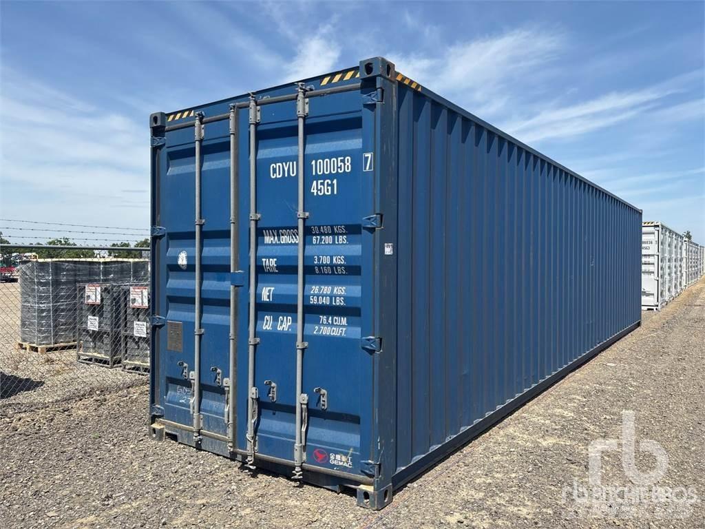  40 ft High Cube Speciális konténerek