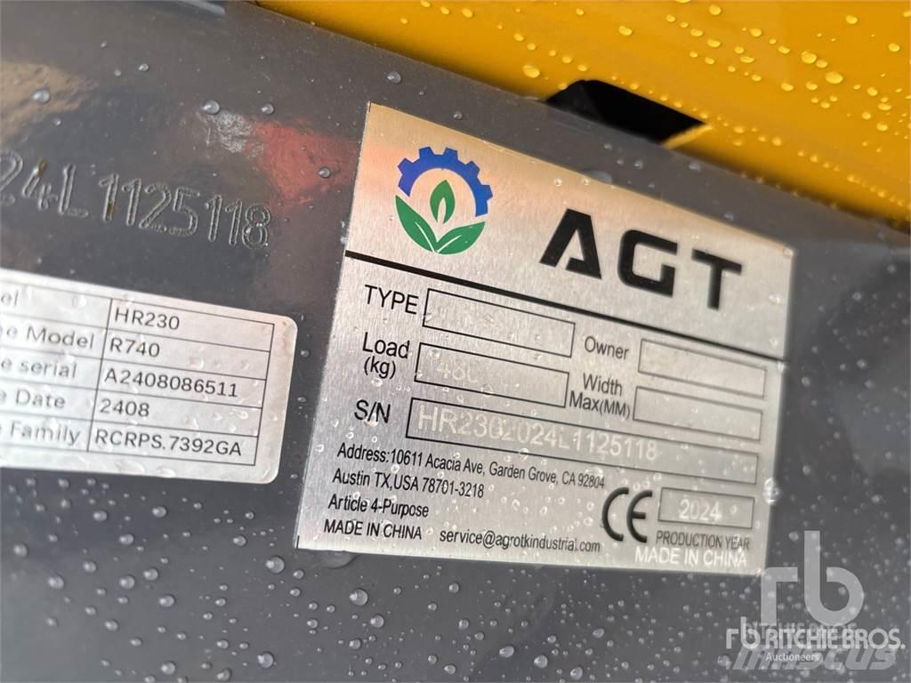 AGT HR230 Gumikerekes homlokrakodók