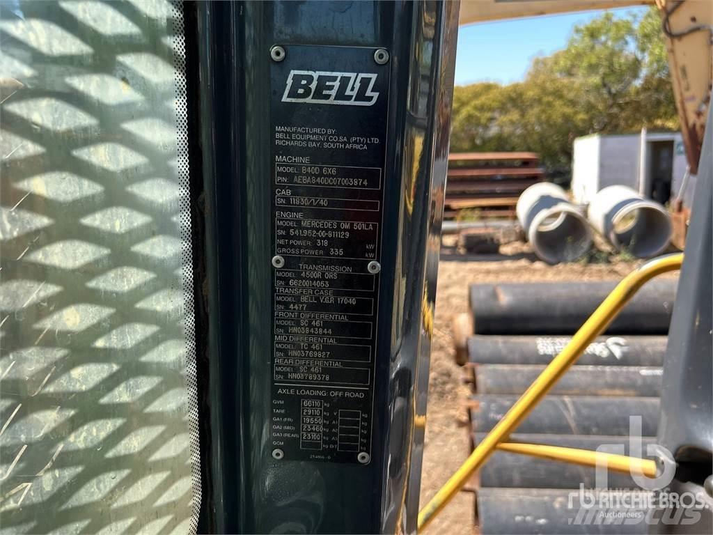 Bell B40D Csuklósdömperek