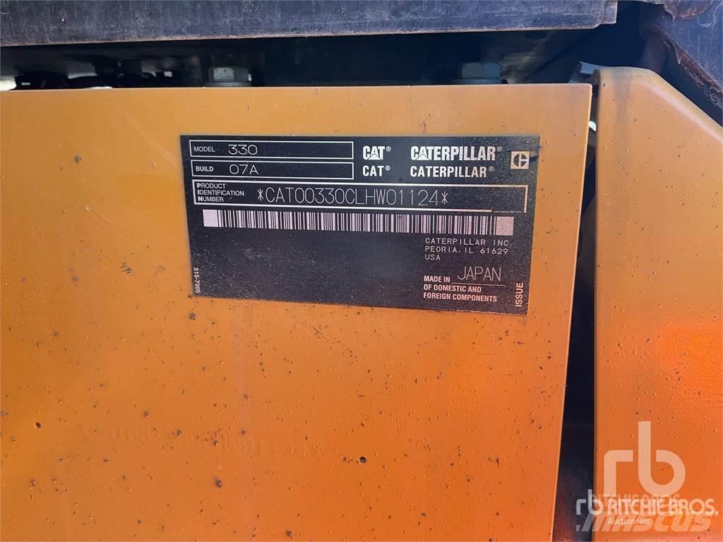 CAT 330 Lánctalpas kotrók