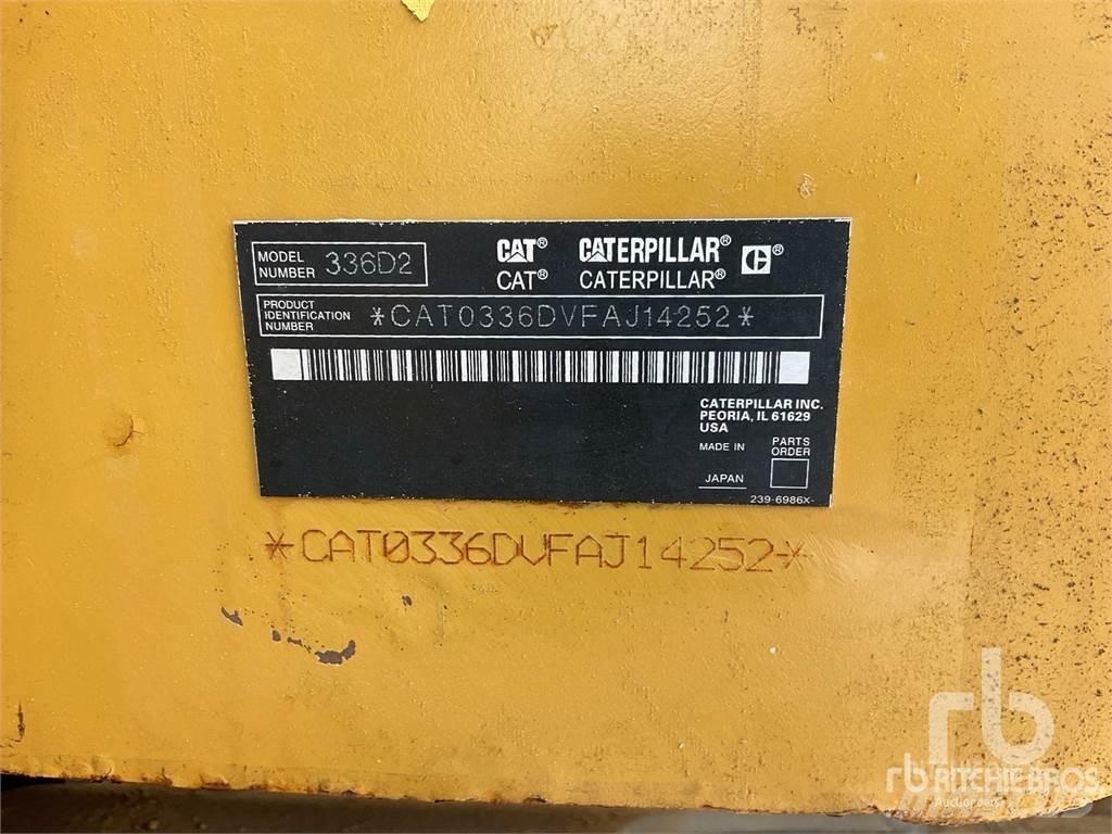 CAT 336D2 Lánctalpas kotrók