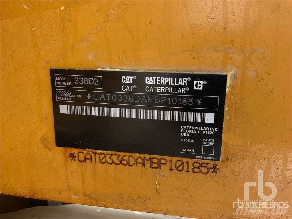 CAT 336D2L Lánctalpas kotrók