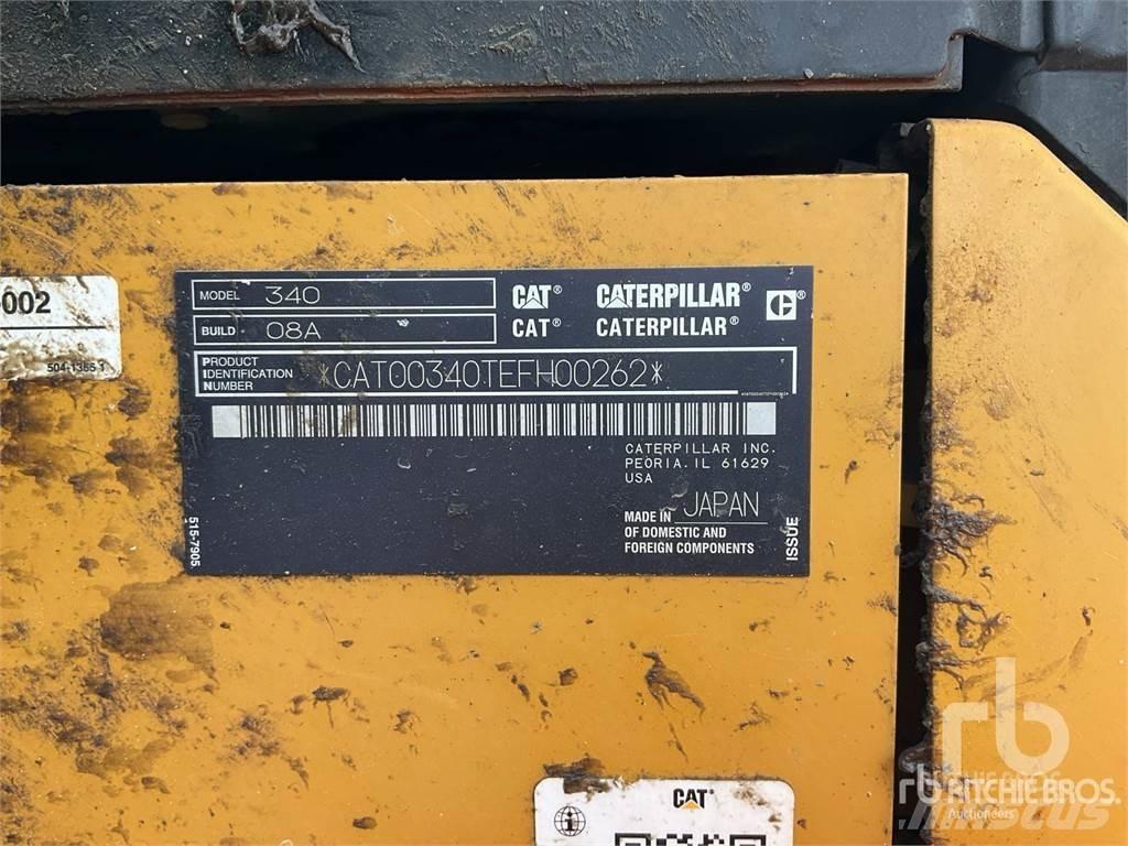 CAT 340 Lánctalpas kotrók