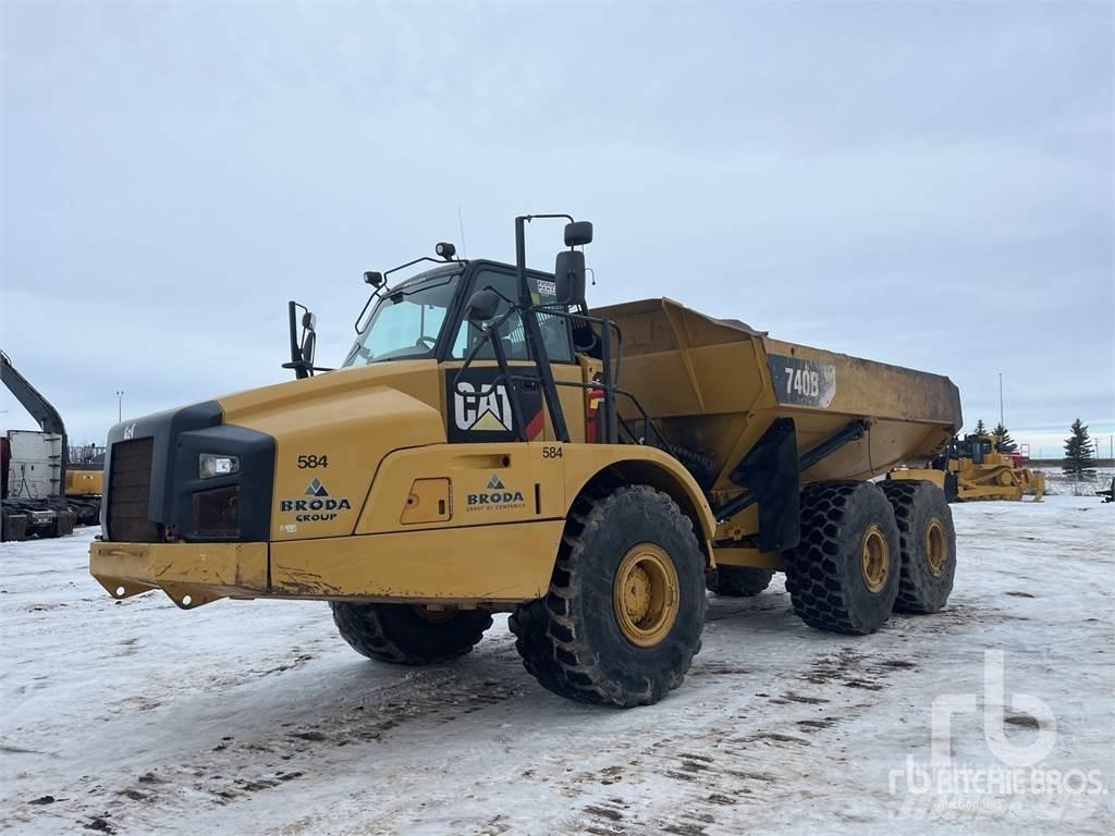 CAT 740B Csuklósdömperek