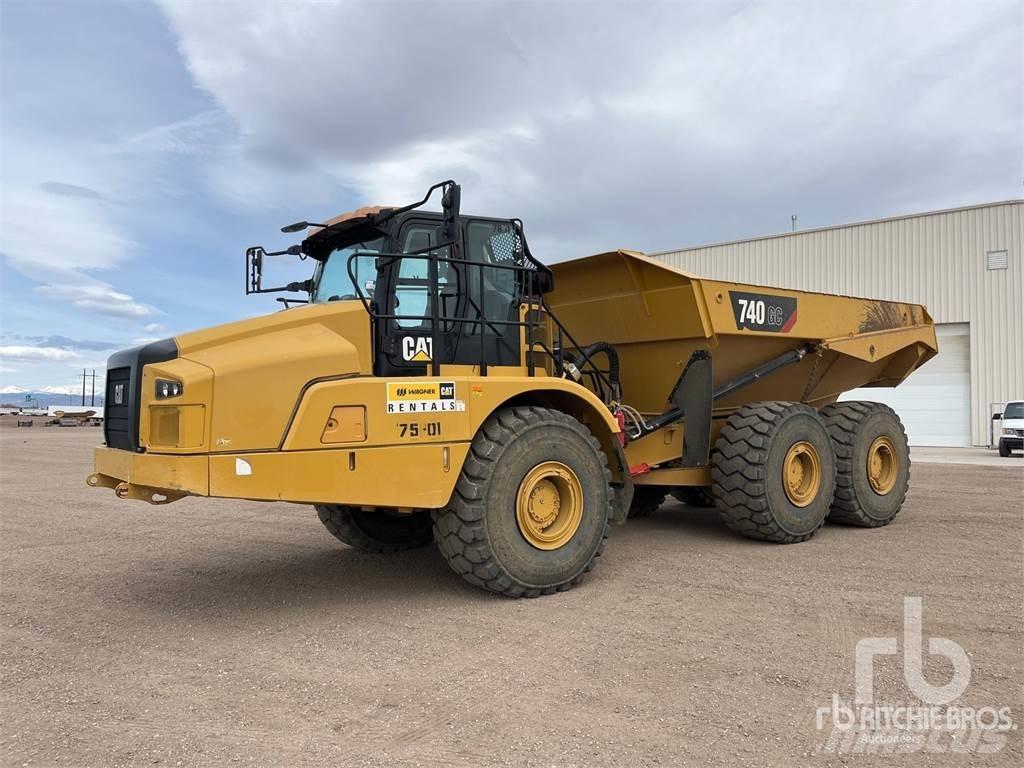CAT 740GC Csuklósdömperek