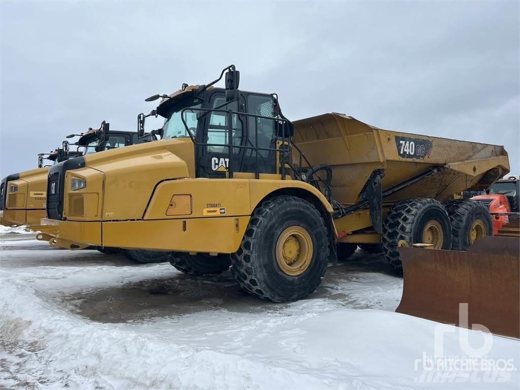 CAT 740GC Csuklósdömperek