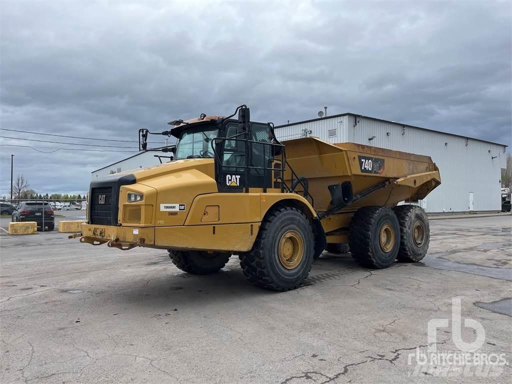CAT 740GC Csuklósdömperek