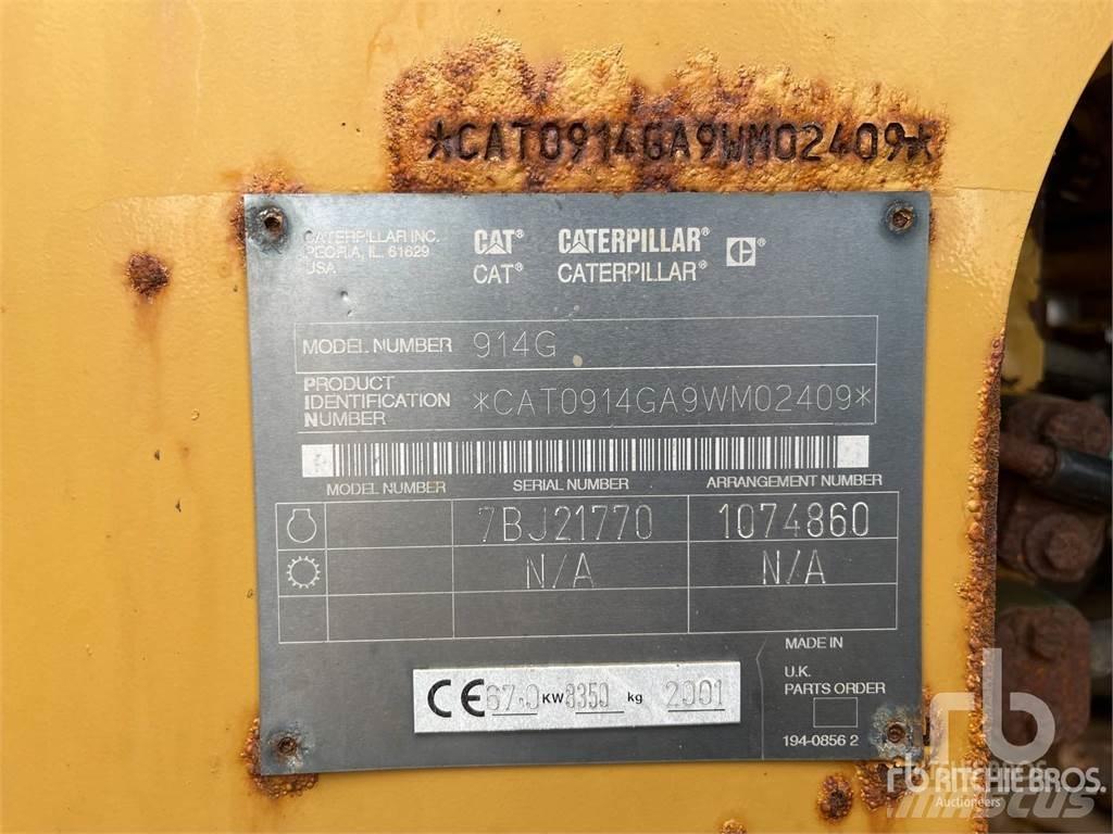 CAT 914G Gumikerekes homlokrakodók