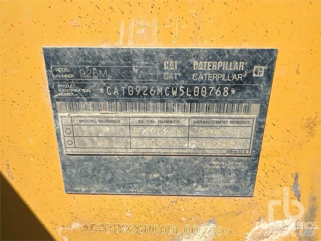 CAT 926M Gumikerekes homlokrakodók