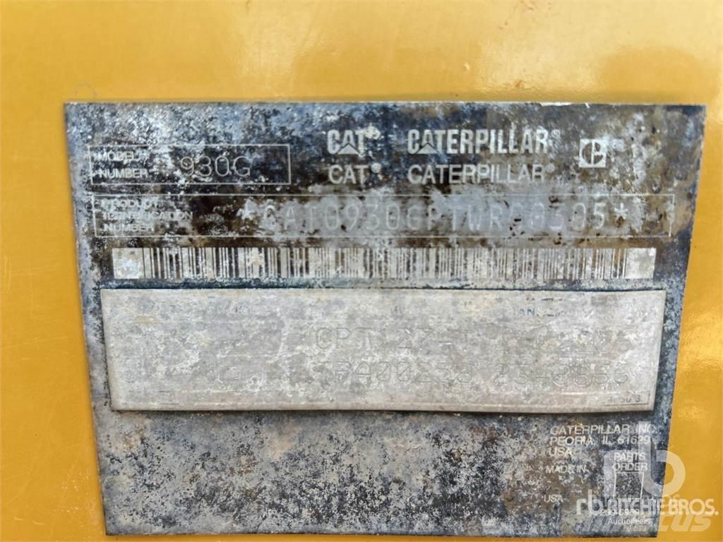 CAT 930 G Gumikerekes homlokrakodók