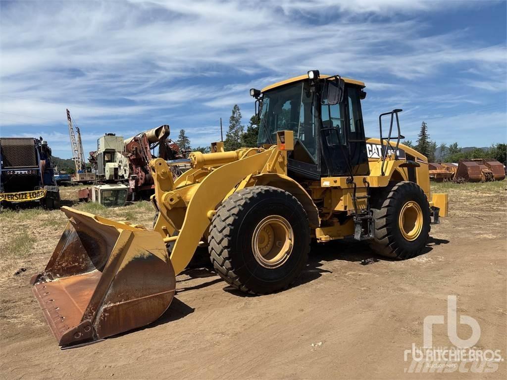 CAT 950H Gumikerekes homlokrakodók