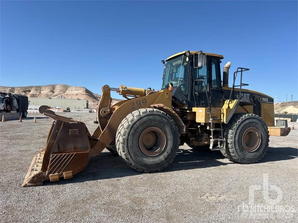 CAT 966G Gumikerekes homlokrakodók