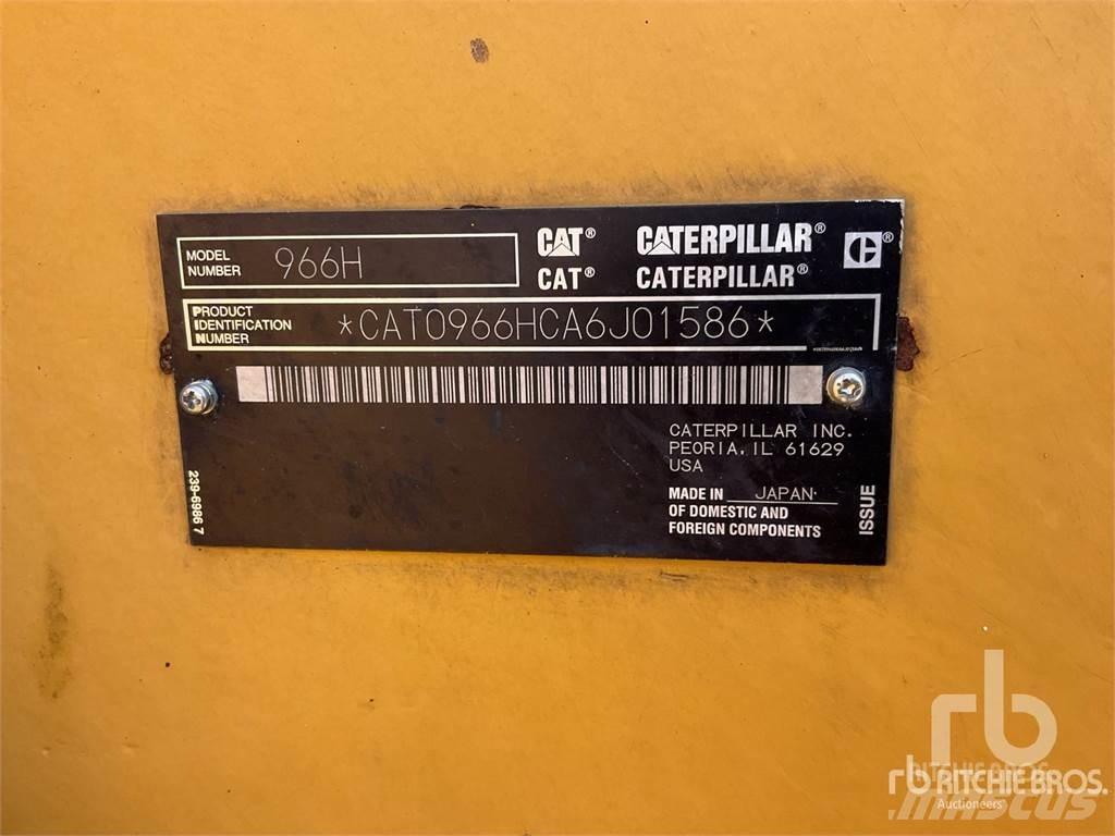 CAT 966H Gumikerekes homlokrakodók