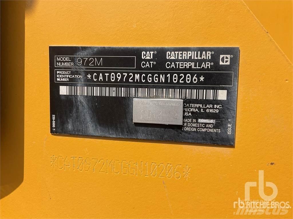 CAT 972M Gumikerekes homlokrakodók