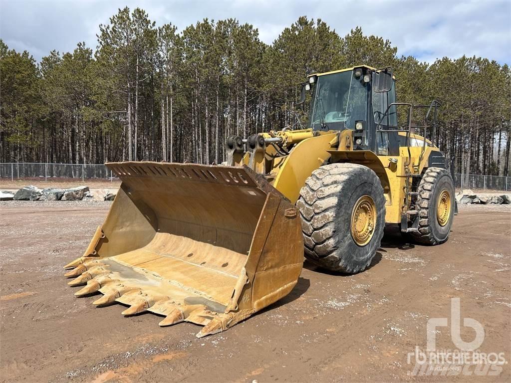 CAT 980G Gumikerekes homlokrakodók