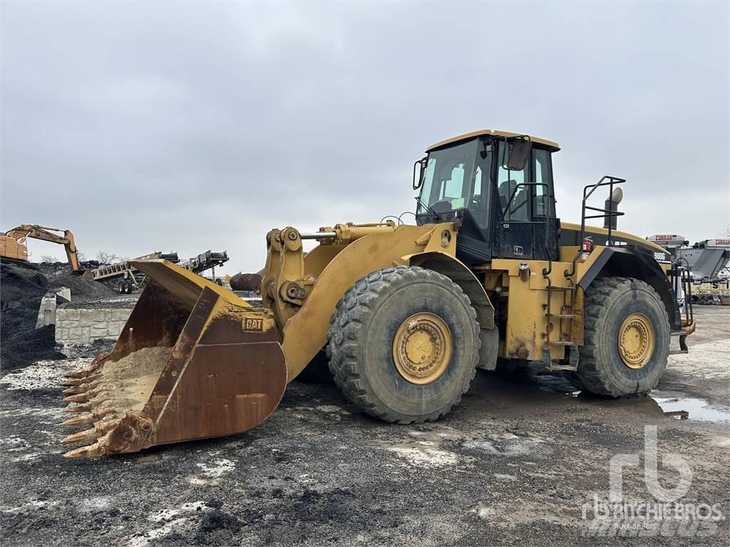 CAT 980G Gumikerekes homlokrakodók