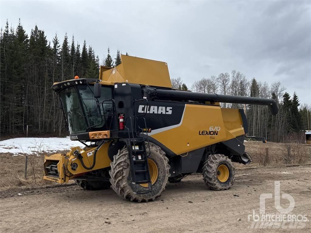 CLAAS 670 Kombájnok