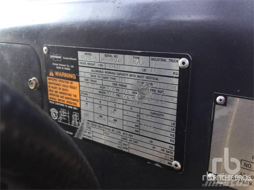Doosan GC25E-5 Dízel targoncák