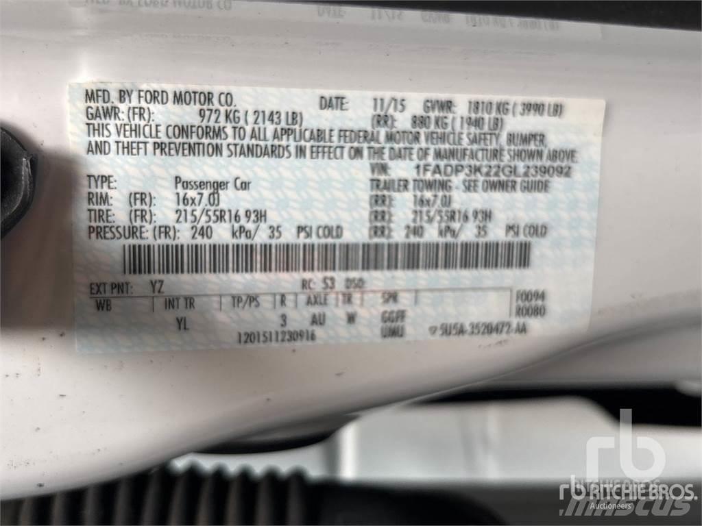 Ford FOCUS Kistehergépjárművek